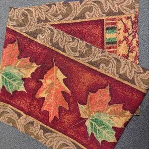 Fall Theme Table Runner for Dining Room